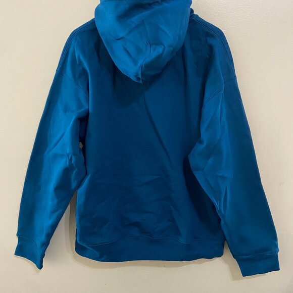 Nike Lab Men's Solo Swoosh Full-Zip Heavy Hoodie Valerian Blue L DR0403-460 NEW - Picture 7 of 13